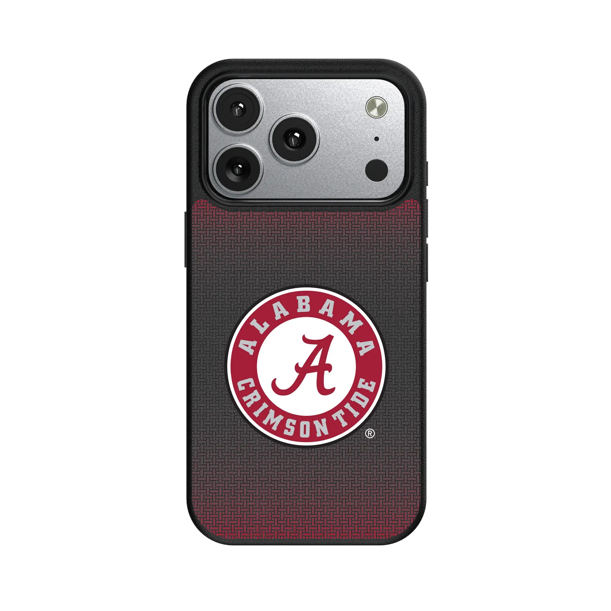 University of Alabama Crimson Tide Linen MagSafe Compatible Phone Case for Apple iPhone