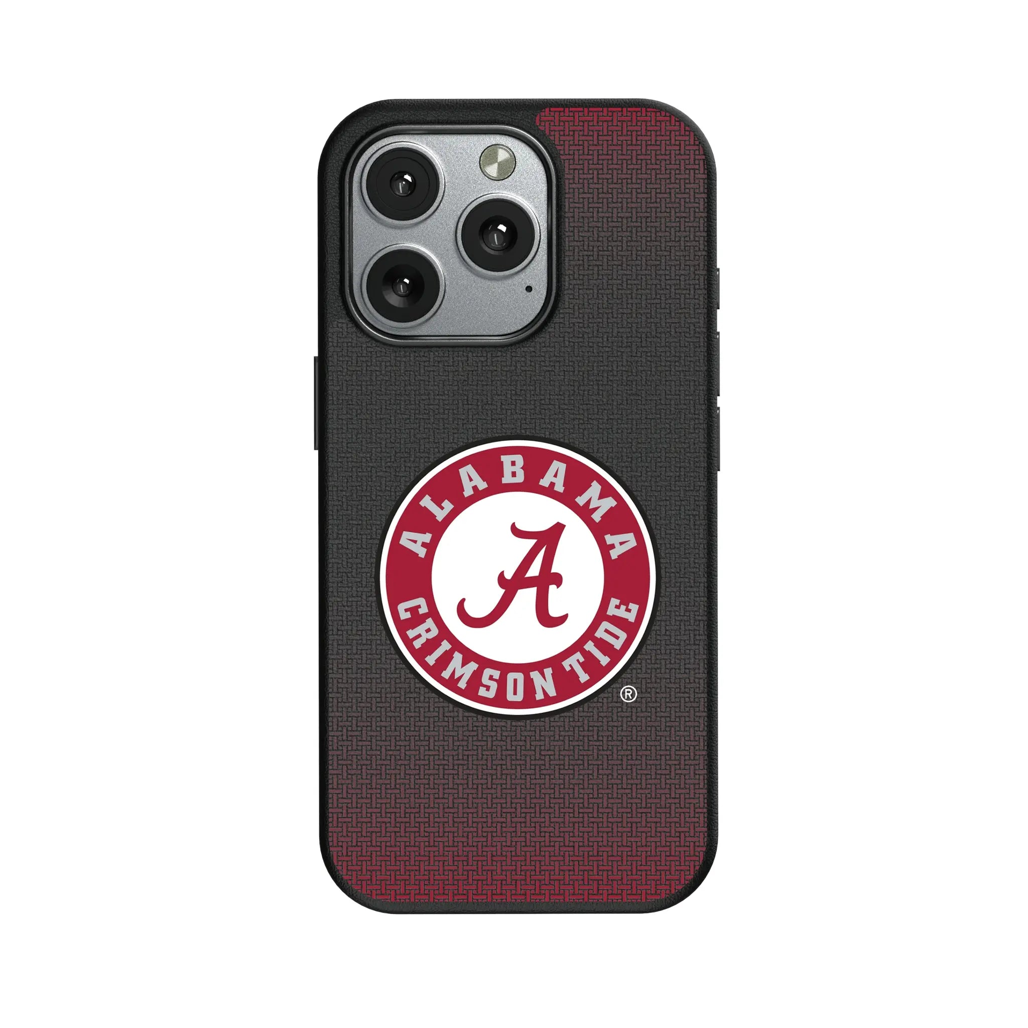 University of Alabama Crimson Tide Linen MagSafe Compatible Phone Case for Apple iPhone