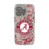University of Alabama Crimson Tide Paisley Clear Phone Case for Apple iPhone