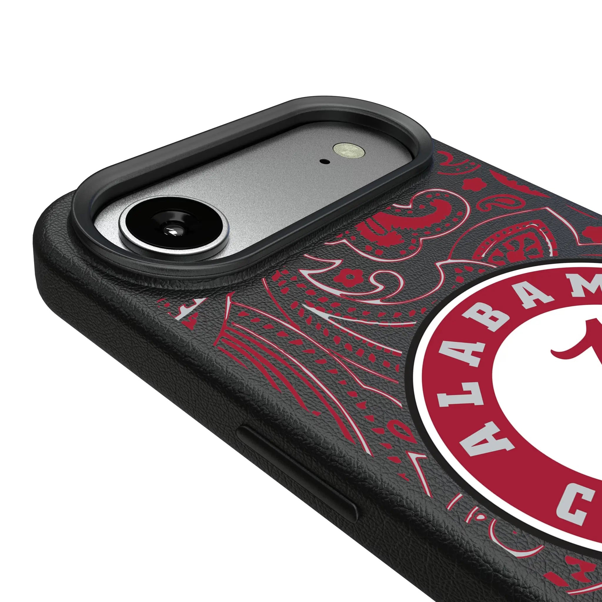 University of Alabama Crimson Tide Paisley MagSafe Compatible Phone Case for Apple iPhone