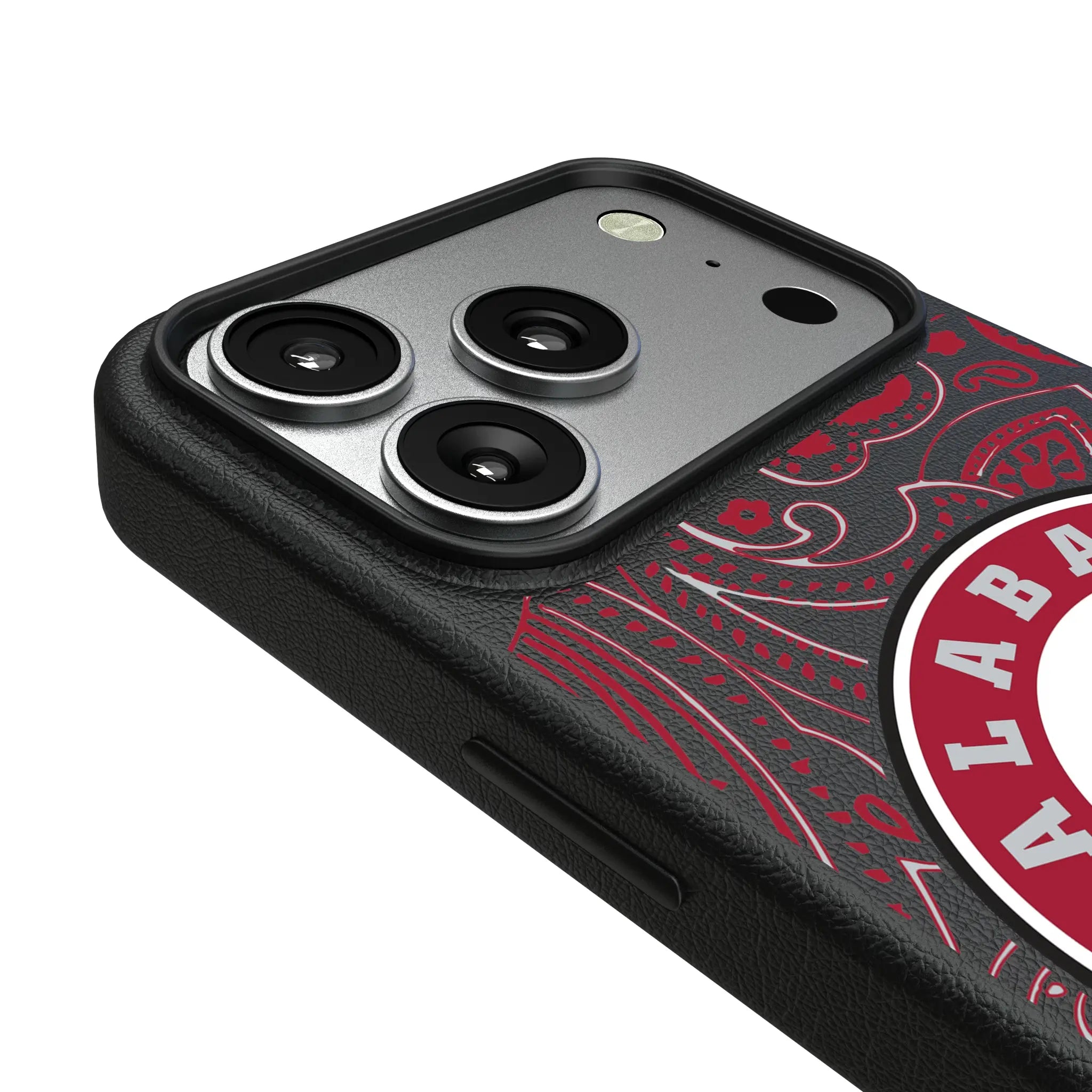 University of Alabama Crimson Tide Paisley MagSafe Compatible Phone Case for Apple iPhone