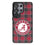 University of Alabama Crimson Tide Plaid MagSafe Compatible Phone Case for Samsung Galaxy