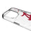 University of Alabama Crimson Tide Script A Confetti Clear Phone Case for Apple iPhone