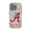 University of Alabama Crimson Tide Script A Confetti Clear Phone Case for Apple iPhone