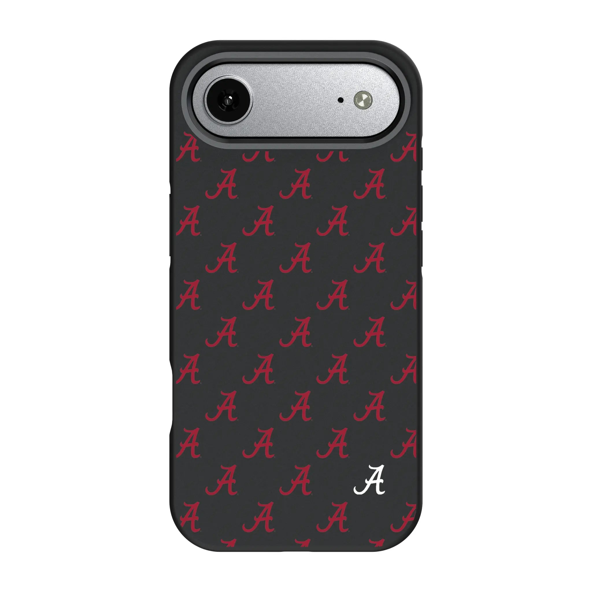 University of Alabama Crimson Tide Script A Fashion Pattern Bump Phone Case for Apple iPhone