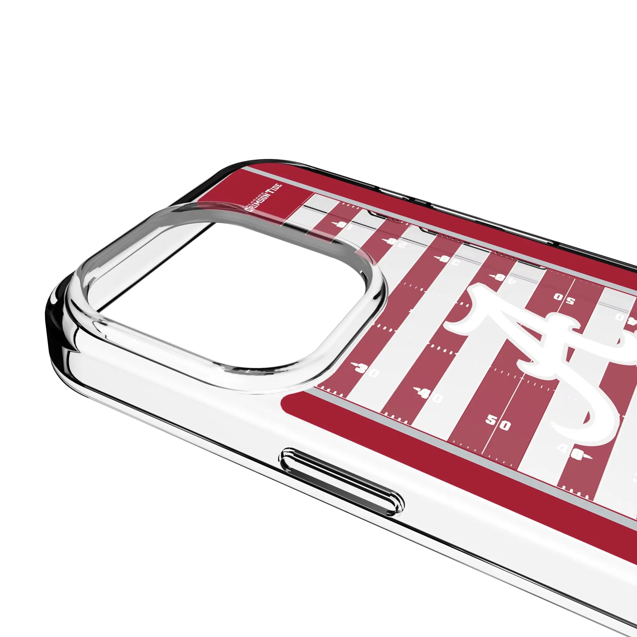 University of Alabama Crimson Tide Script A Field Clear Phone Case for Apple iPhone
