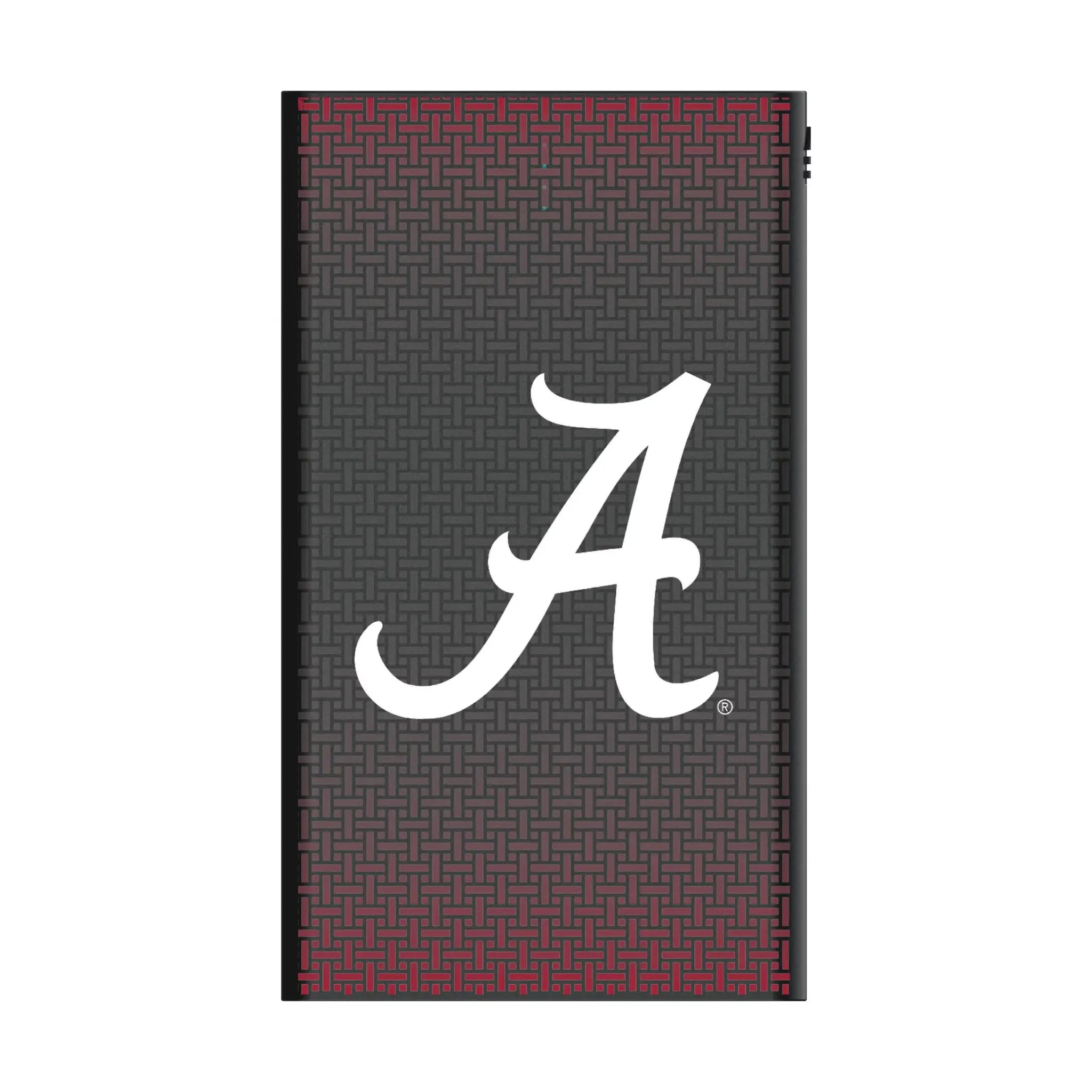 University of Alabama Crimson Tide Script A Linen 5000mAh Flat Powerbank