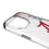 University of Alabama Crimson Tide Script A Linen Clear Phone Case for Apple iPhone