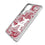 University of Alabama Crimson Tide Script A Paisley Clear Phone Case for Samsung Galaxy
