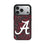 University of Alabama Crimson Tide Script A Paisley MagSafe Compatible Phone Case for Apple iPhone