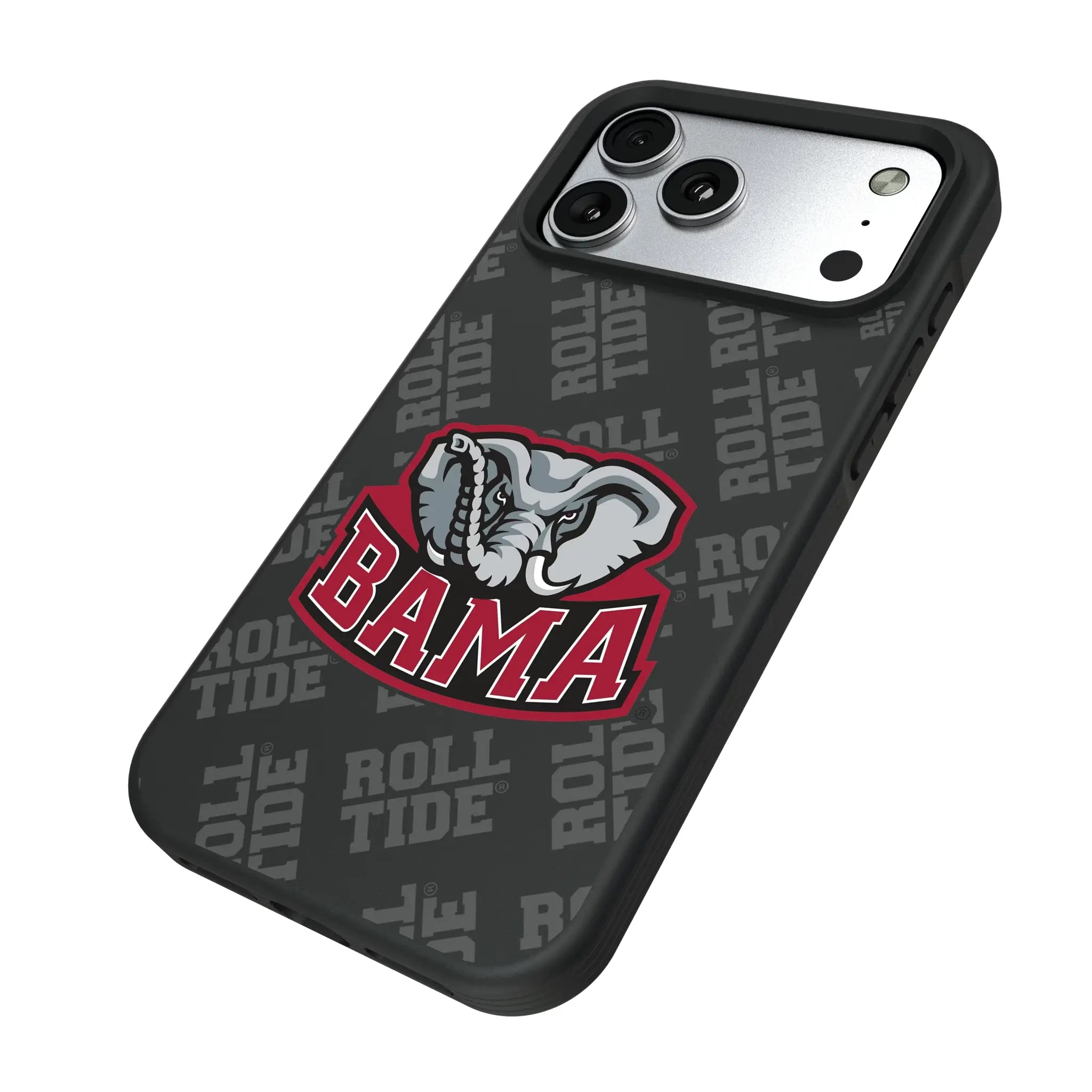 University of Alabama Crimson Tide Script A Quadtile Bump Phone Case for Apple iPhone