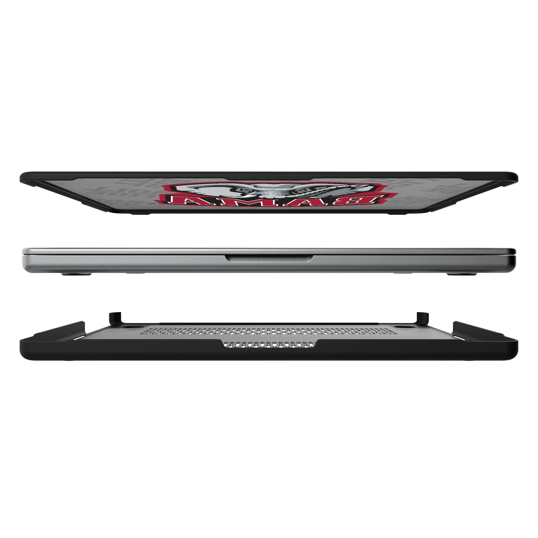 University of Alabama Crimson Tide Script A Quadtile Laptop Case for Apple MacBook - Sports Gifts, Sports Memorabilia, Sports Collectibles, Fan Shop