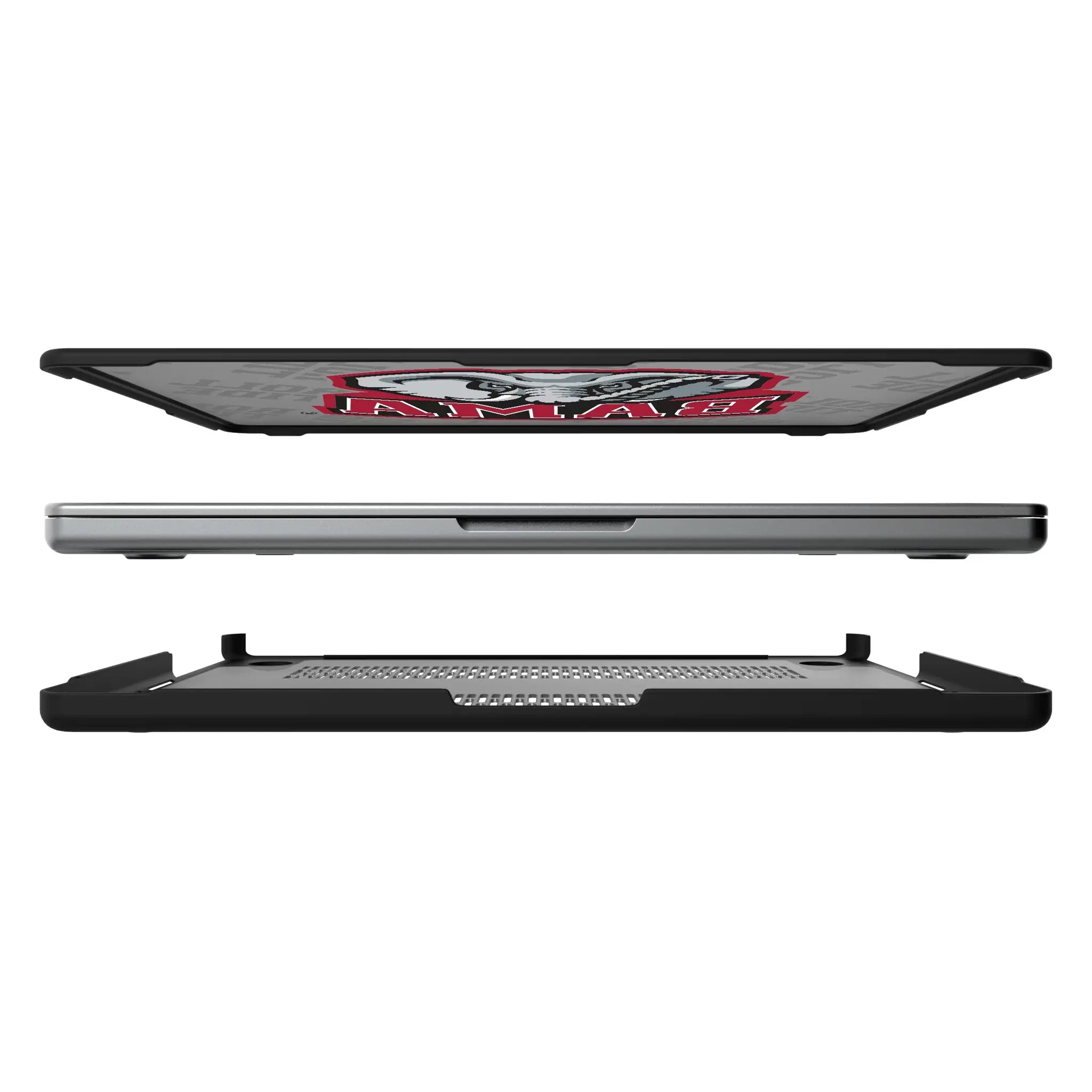 University of Alabama Crimson Tide Script A Quadtile Laptop Case for Apple MacBook