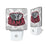 University of Alabama Crimson Tide Script A Quadtile Night Light 2-Pack