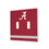 University of Alabama Crimson Tide Script A Stripe Hidden-Screw Light Switch Plate