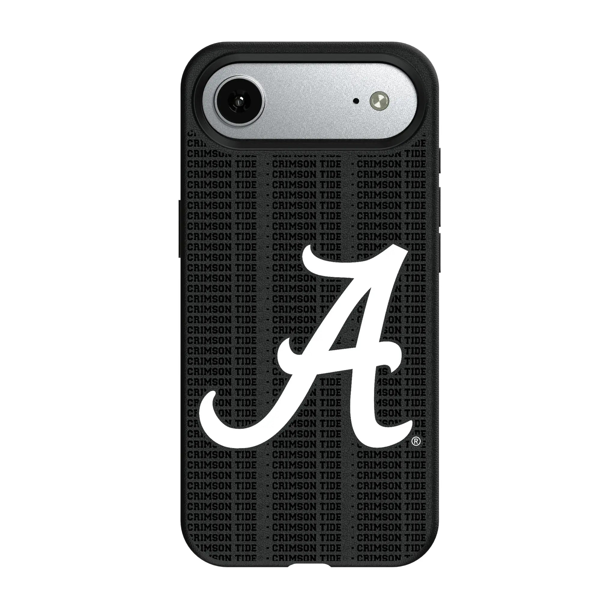 University of Alabama Crimson Tide Script A Text Backdrop MagSafe Compatible Phone Case for Apple iPhone