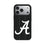 University of Alabama Crimson Tide Script A Text Backdrop MagSafe Compatible Phone Case for Apple iPhone