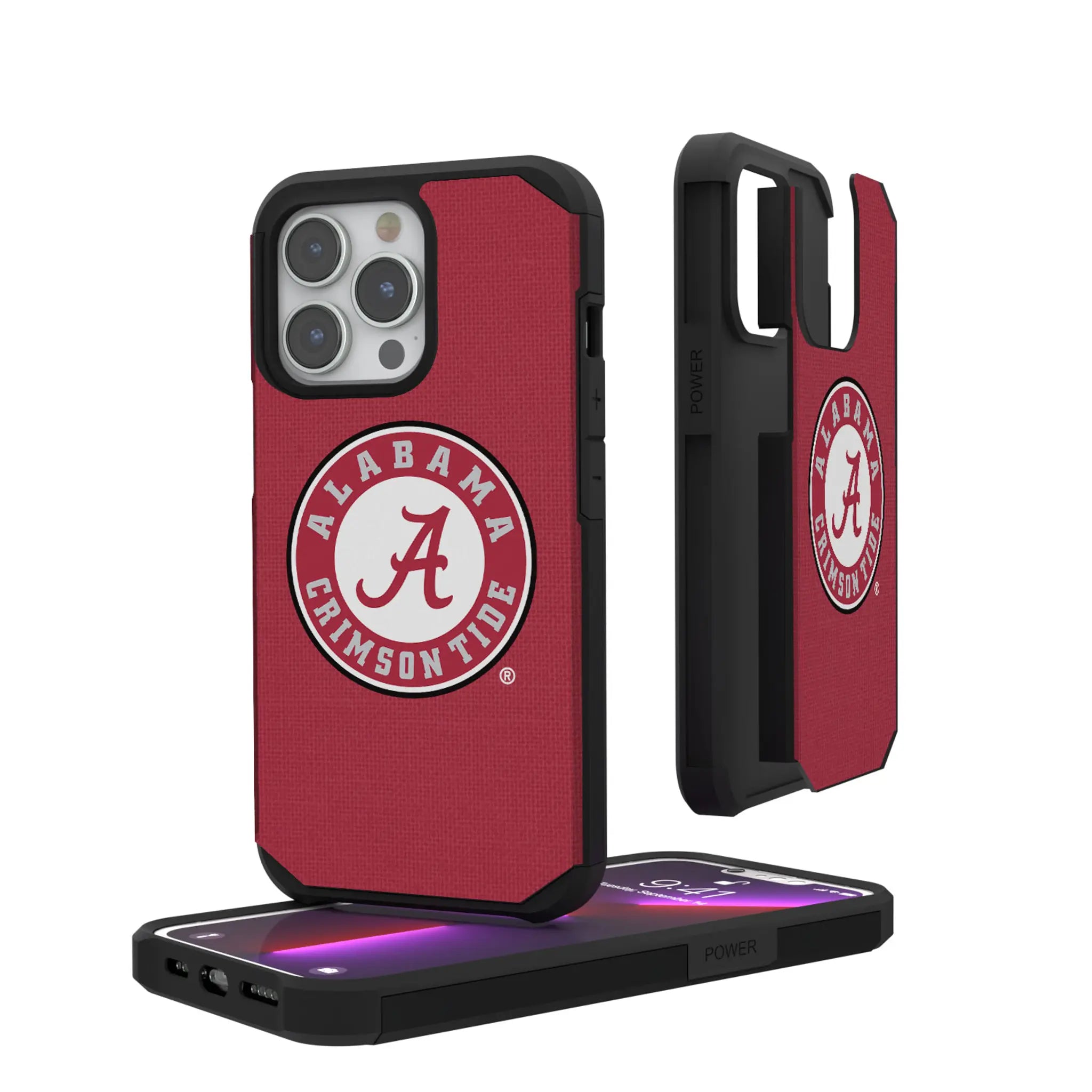 University of Alabama Crimson Tide Solid Rugged Phone Case