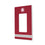 University of Alabama Crimson Tide Stripe Hidden-Screw Light Switch Plate