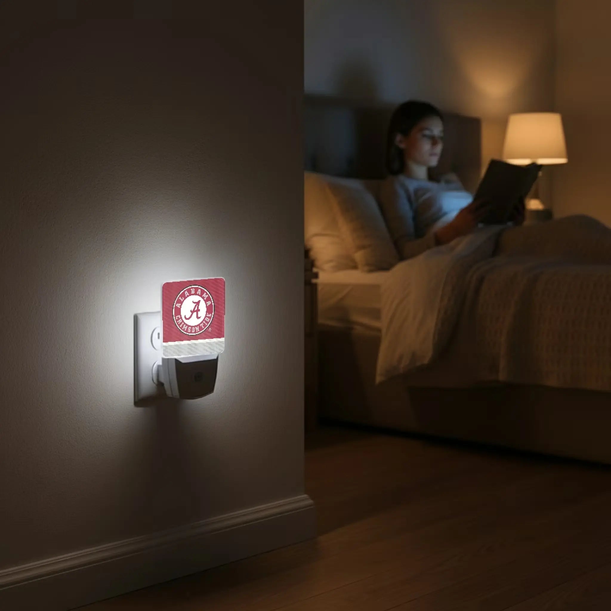 University of Alabama Crimson Tide Stripe Night Light 2-Pack