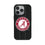 University of Alabama Crimson Tide Text Backdrop MagSafe Compatible Phone Case for Apple iPhone