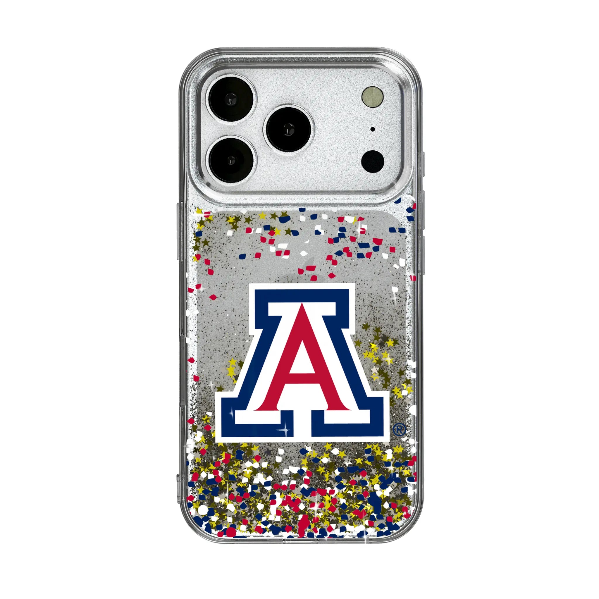 University of Arizona Wildcats Confetti Glitter Phone Case