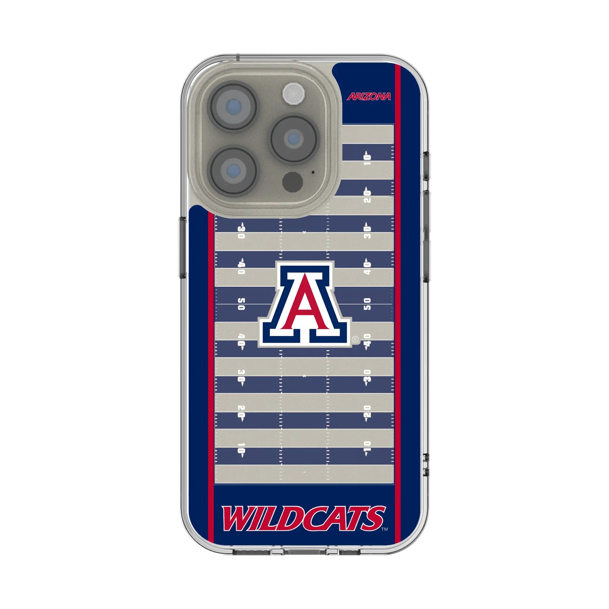 University of Arizona Wildcats Field Clear Phone Case for Apple iPhone