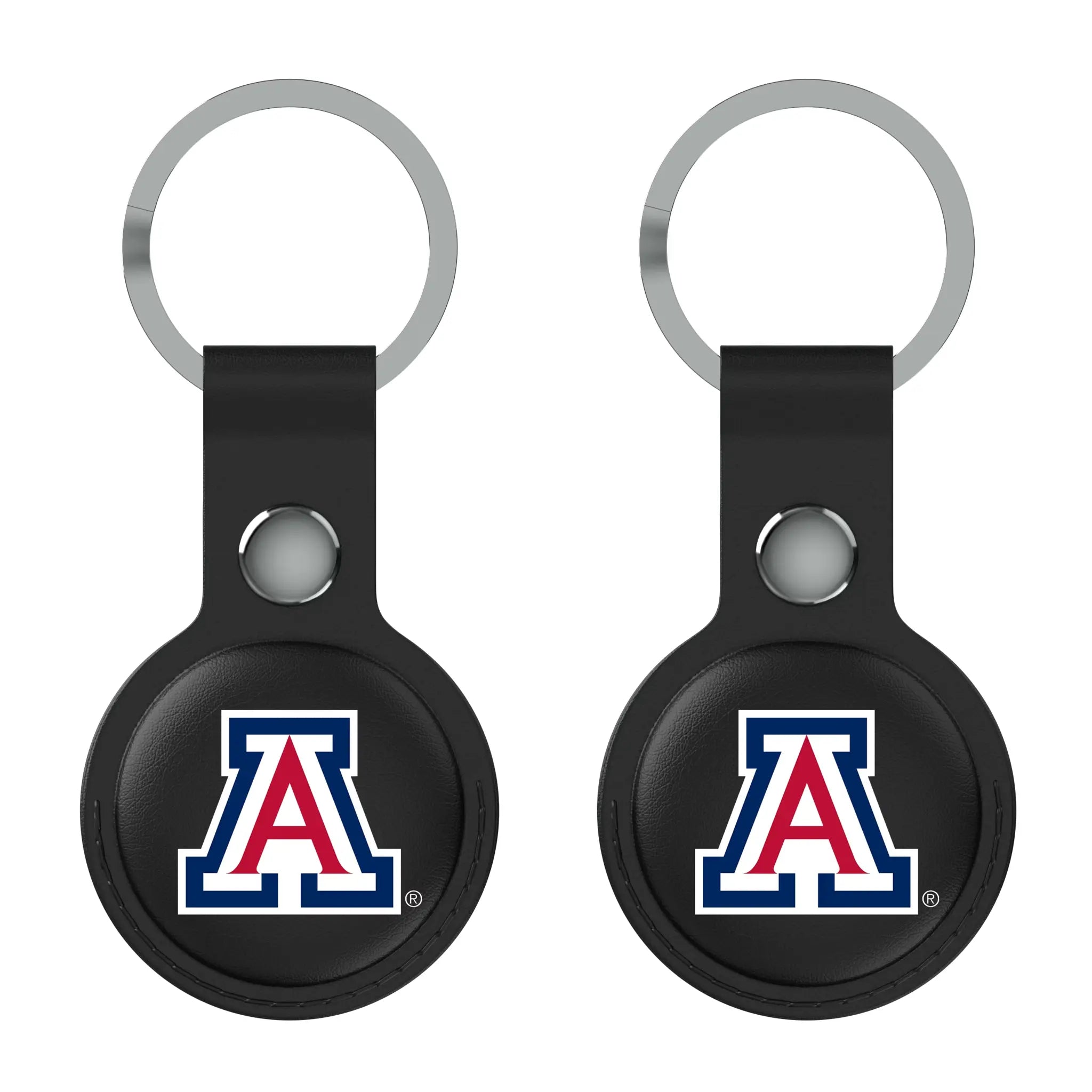 University of Arizona Wildcats Insignia Black Airtag Holder 2-Pack