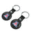 University of Arizona Wildcats Insignia Black Airtag Holder 2-Pack