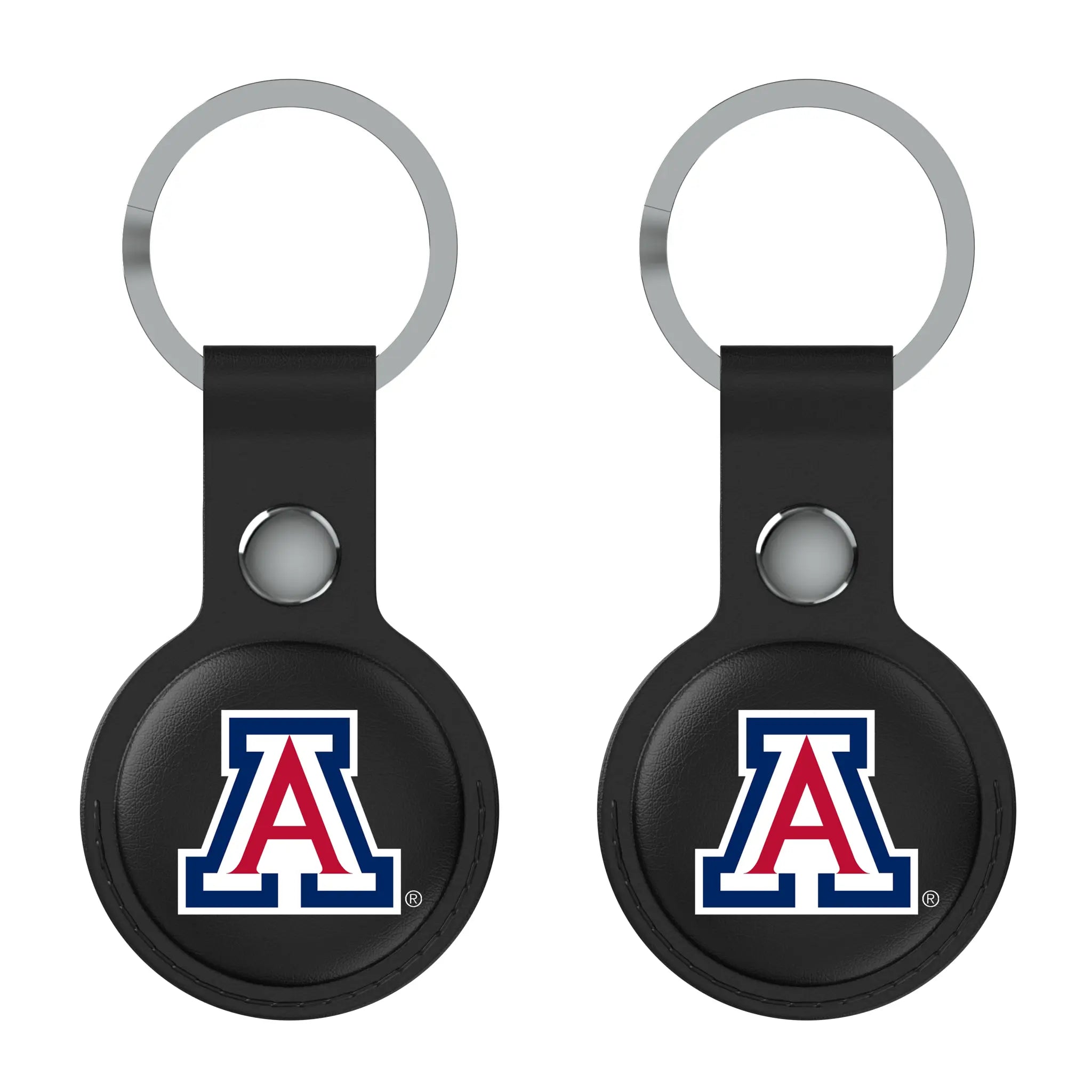 University of Arizona Wildcats Insignia Black Airtag Holder 2-Pack