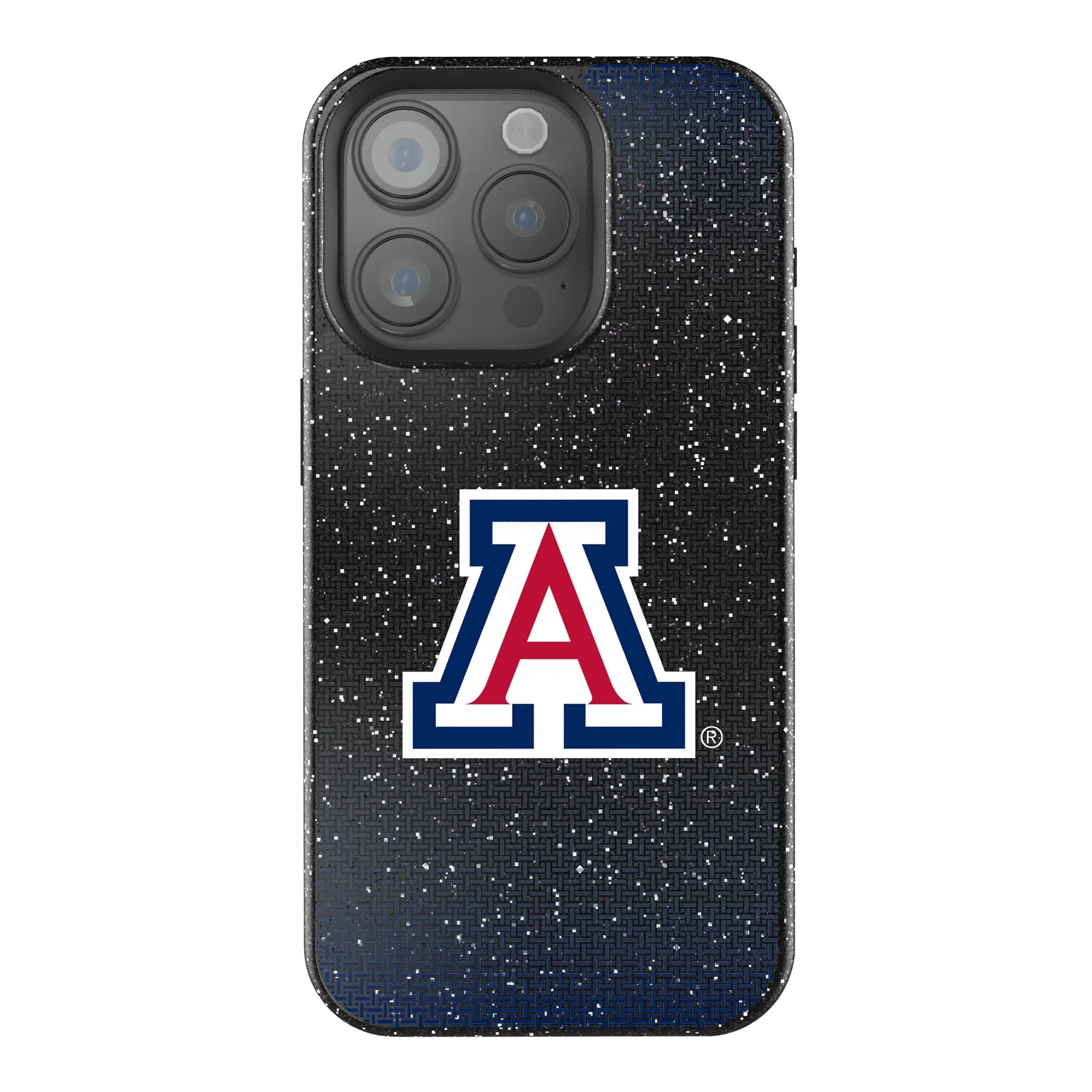 University of Arizona Wildcats Linen Bling Phone Case for Apple iPhone
