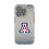 University of Arizona Wildcats Linen Clear Phone Case for Apple iPhone