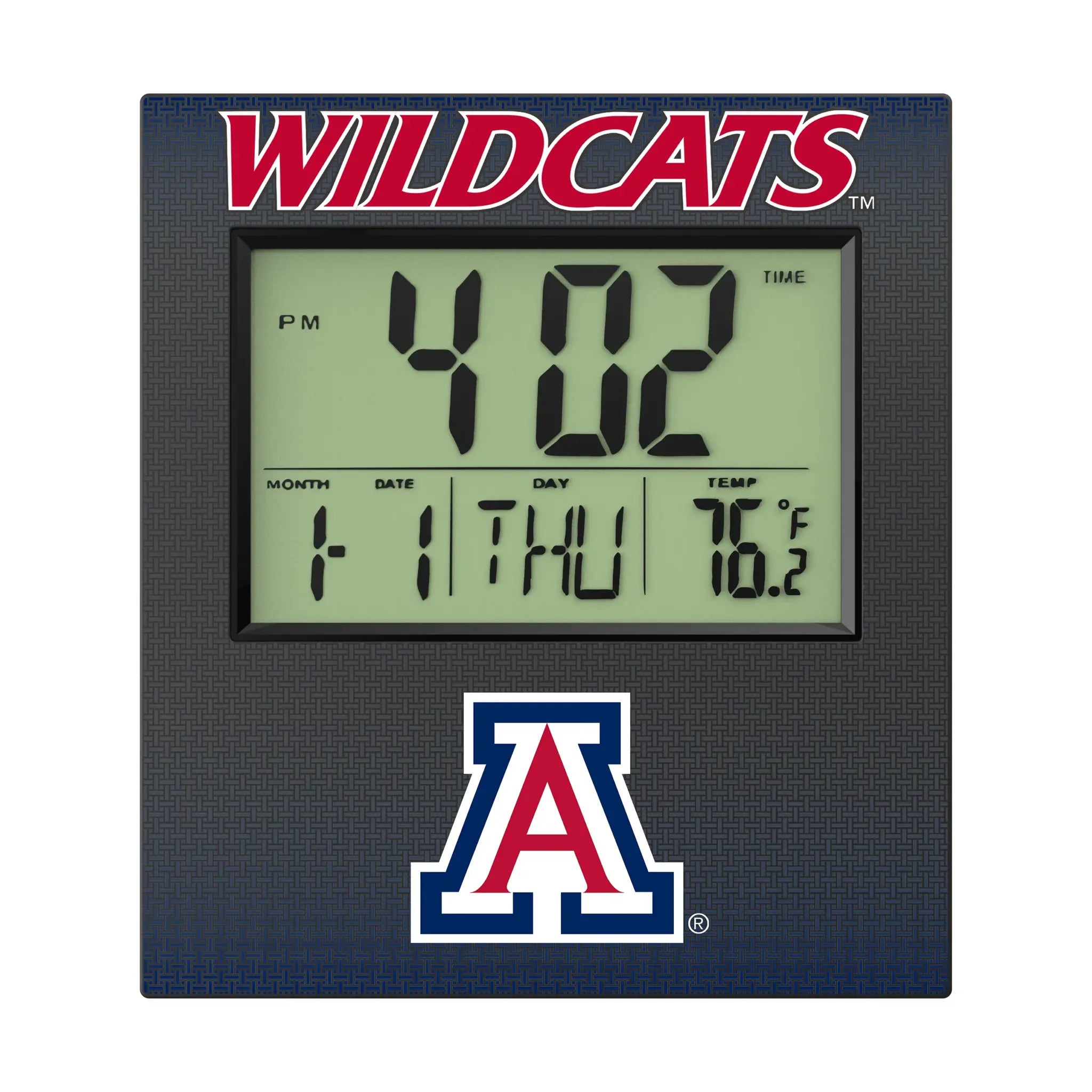 University of Arizona Wildcats Linen Wall Clock