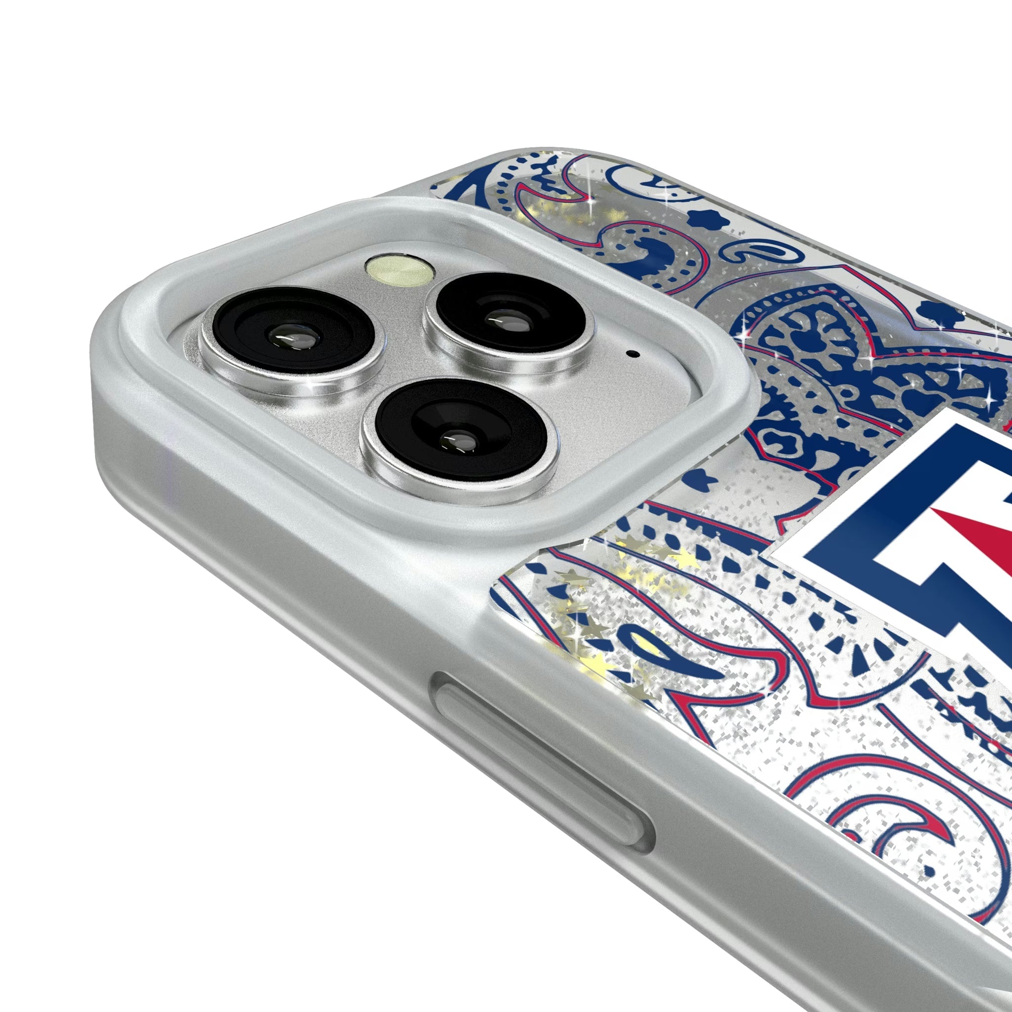 University of Arizona Wildcats Paisley Glitter Phone Case