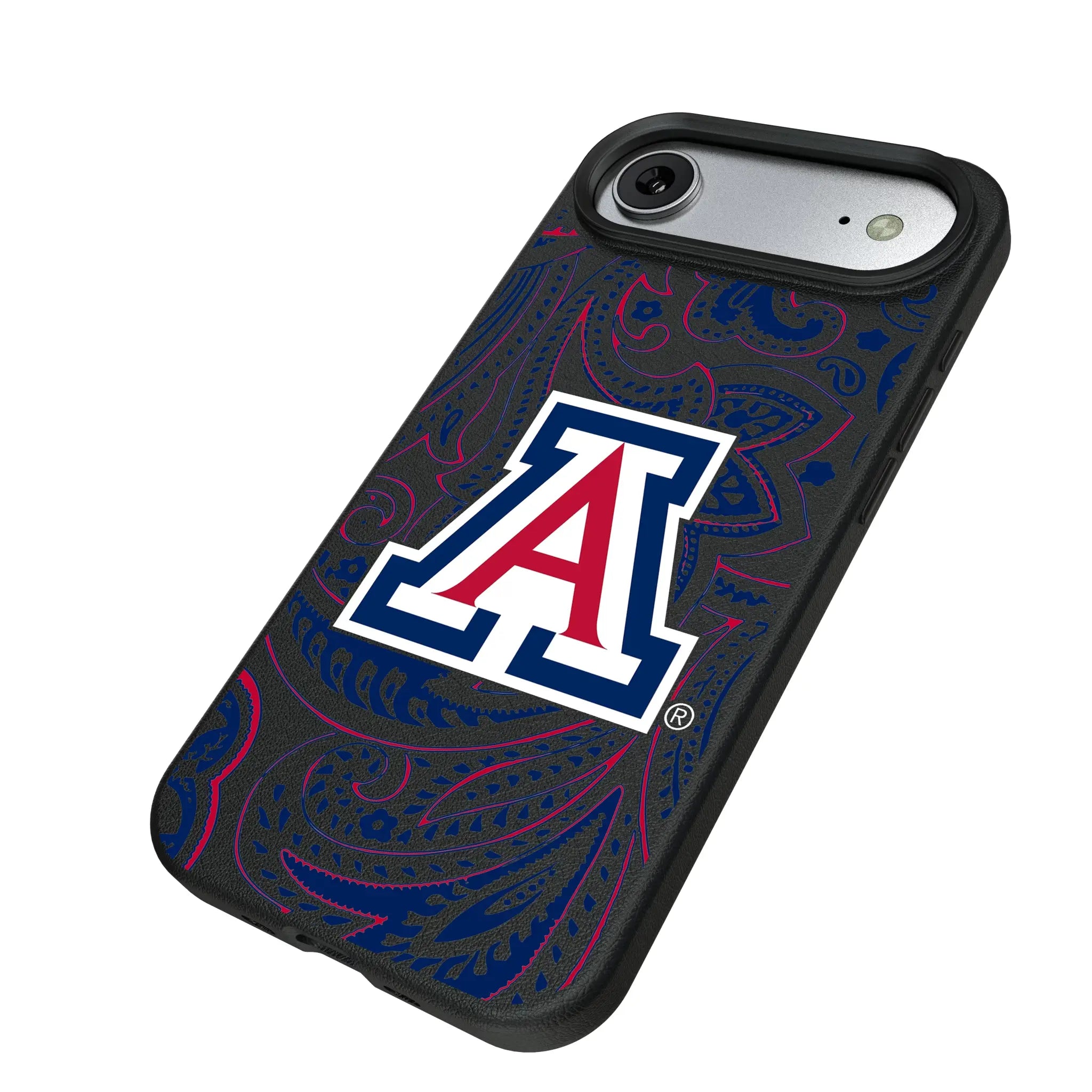 University of Arizona Wildcats Paisley MagSafe Compatible Phone Case for Apple iPhone