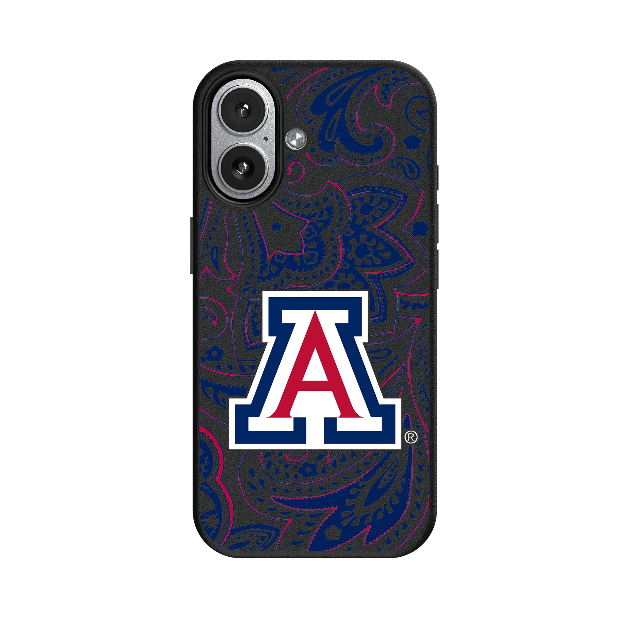 University of Arizona Wildcats Paisley MagSafe Compatible Phone Case for Apple iPhone