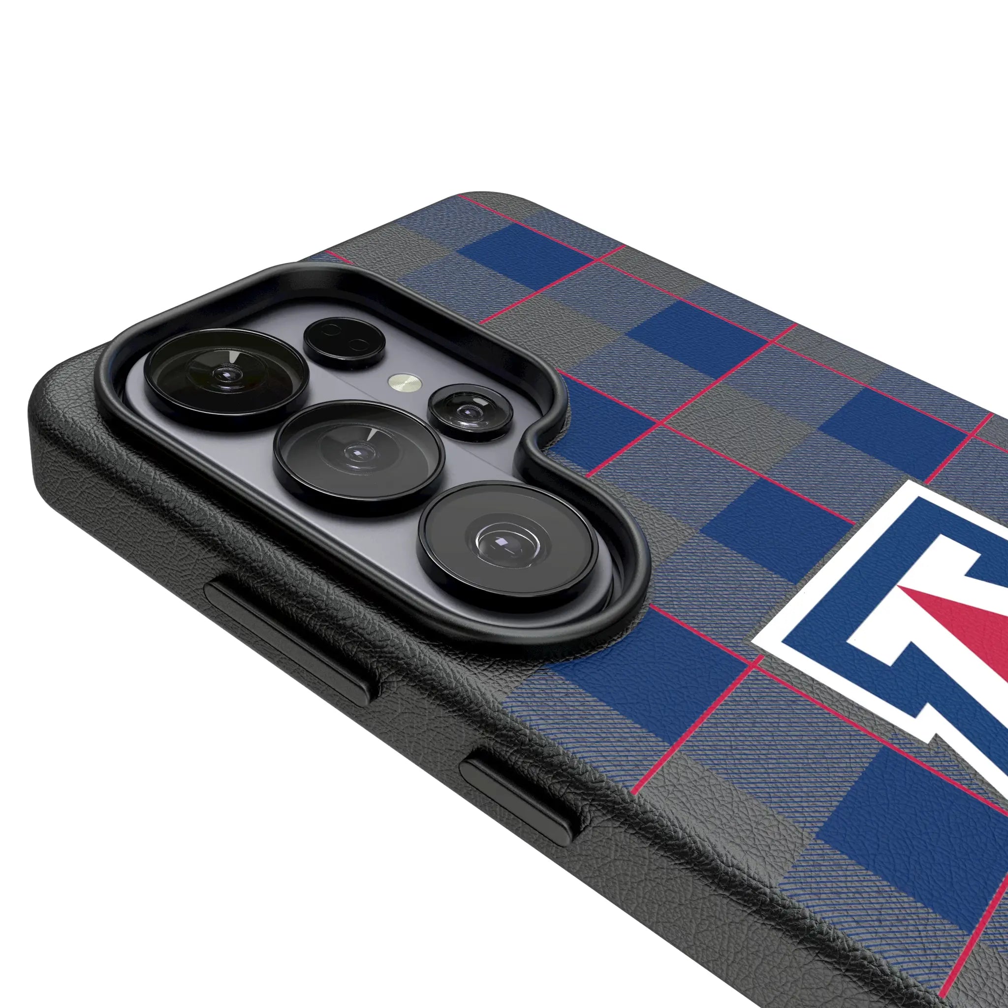 University of Arizona Wildcats Plaid MagSafe Compatible Phone Case for Samsung Galaxy