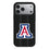 University of Arizona Wildcats Text Backdrop MagSafe Compatible Phone Case for Apple iPhone