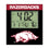 University of Arkansas Fayetteville Razorbacks Color Block Wall Clock