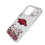 University of Arkansas Fayetteville Razorbacks Confetti Clear Phone Case for Apple iPhone