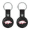 University of Arkansas Fayetteville Razorbacks Insignia Black Airtag Holder 2-Pack