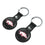 University of Arkansas Fayetteville Razorbacks Insignia Black Airtag Holder 2-Pack