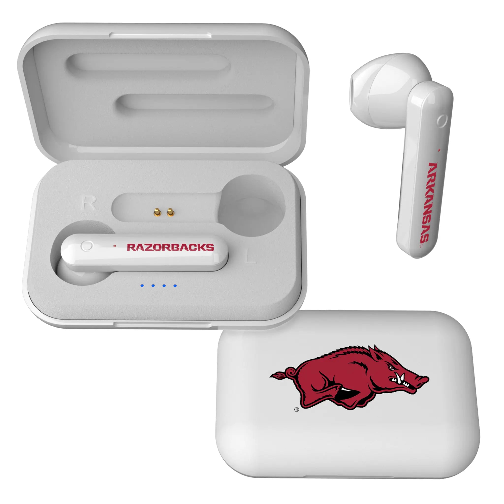 University of Arkansas Fayetteville Razorbacks Insignia Wireless TWS Earbuds