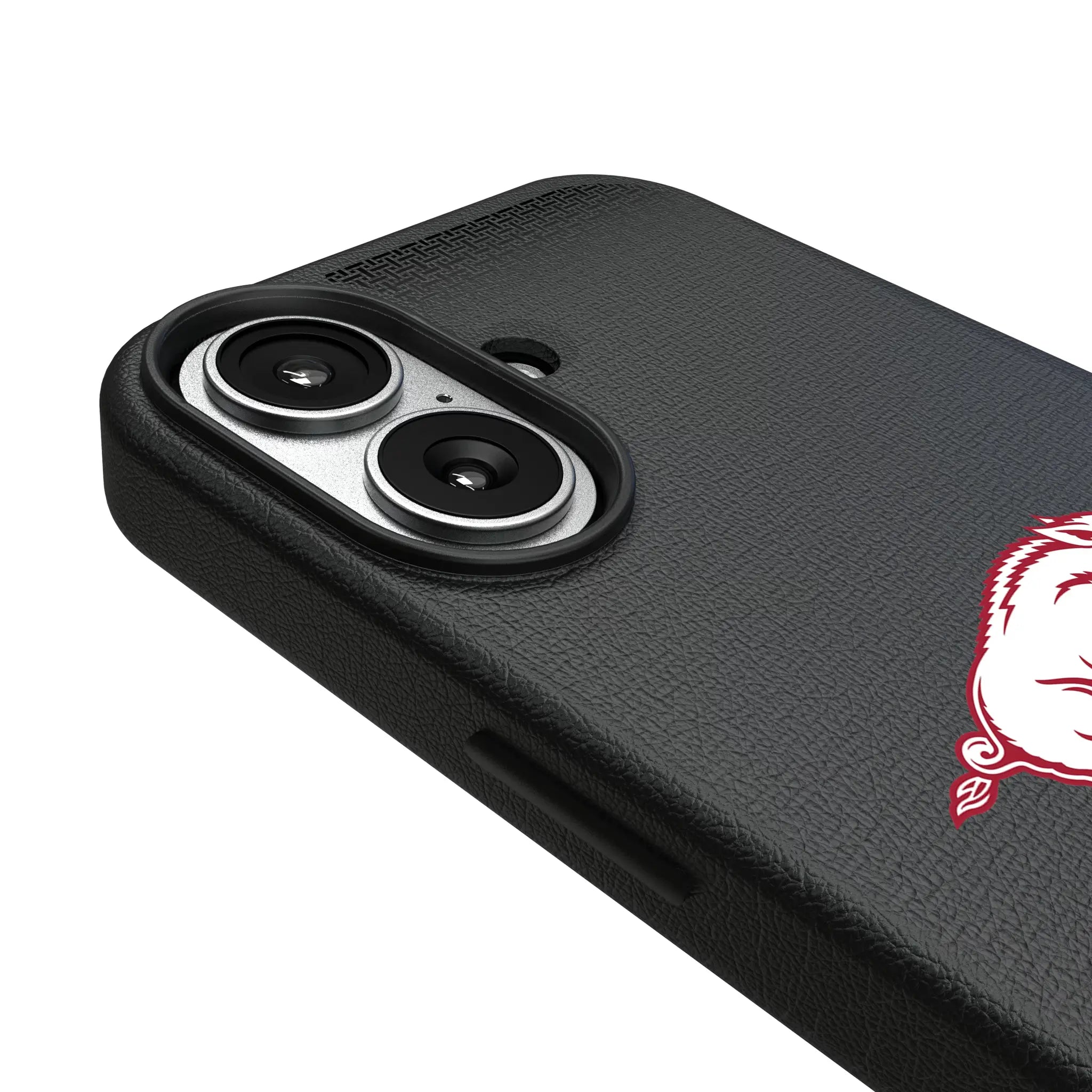 University of Arkansas Fayetteville Razorbacks Linen MagSafe Compatible Phone Case for Apple iPhone