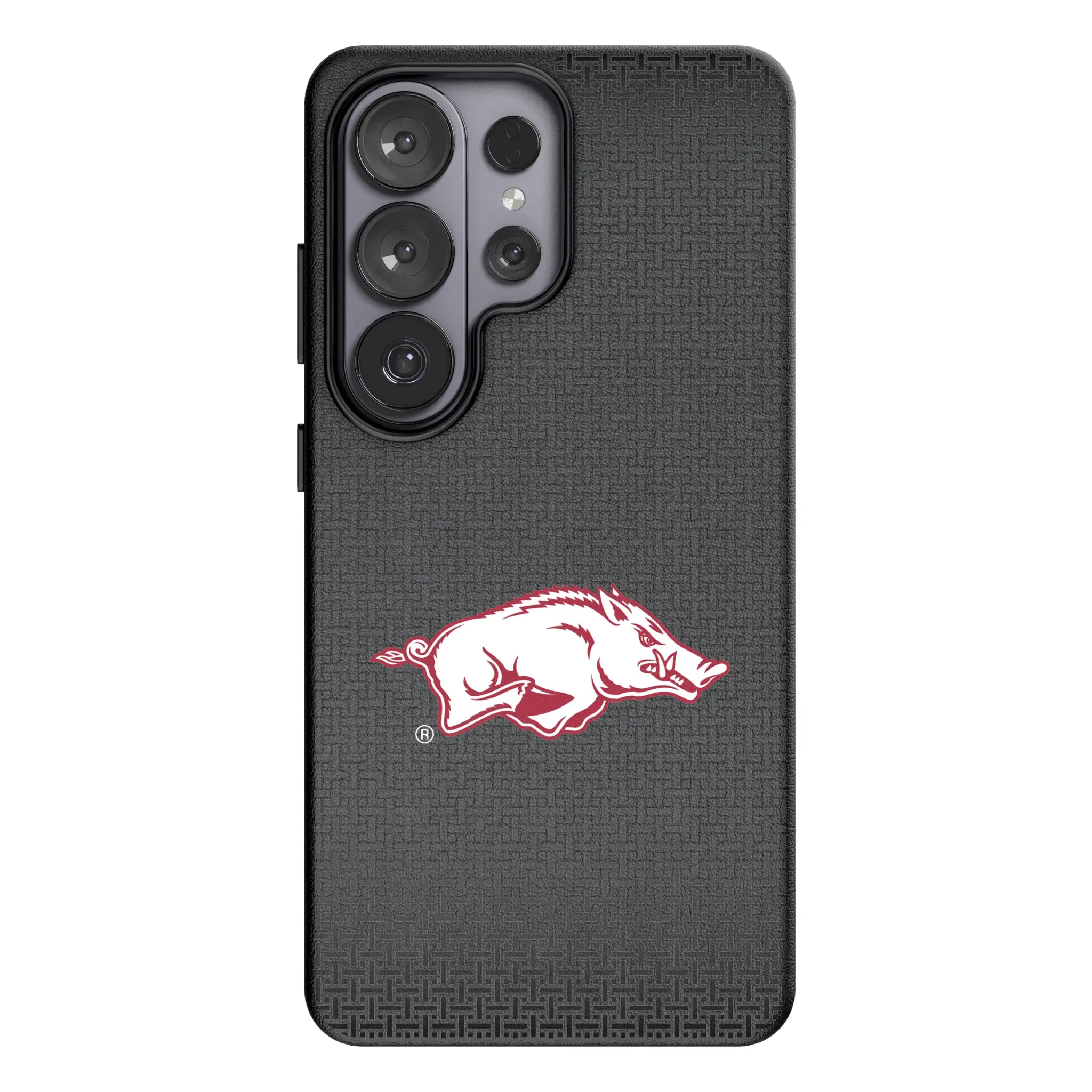 University of Arkansas Fayetteville Razorbacks Linen MagSafe Compatible Phone Case for Samsung Galaxy