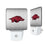 University of Arkansas Fayetteville Razorbacks Linen Night Light 2-Pack