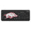 University of Arkansas Fayetteville Razorbacks Linen Wireless USB Keyboard