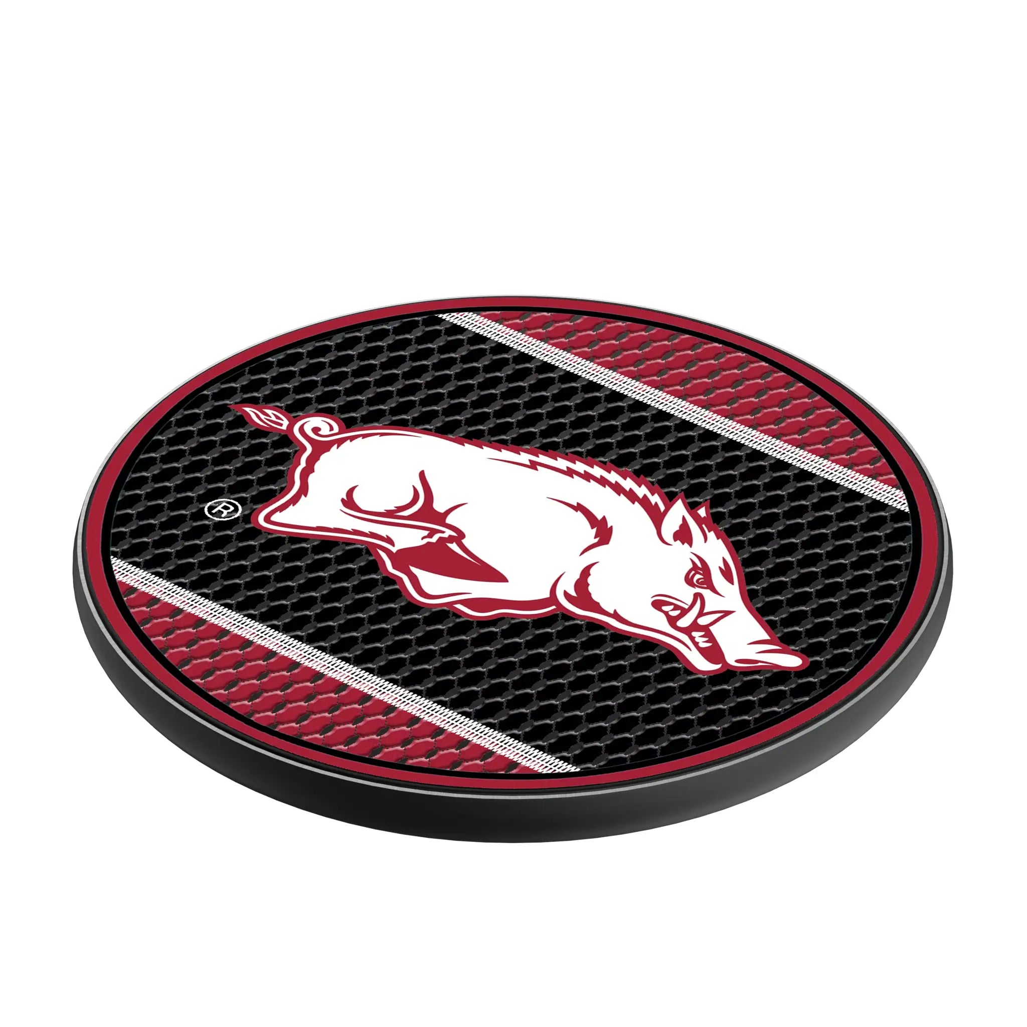 University of Arkansas Fayetteville Razorbacks Mesh 15-Watt Wireless Charger