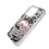 University of Arkansas Fayetteville Razorbacks Paisley Clear Phone Case for Apple iPhone