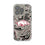 University of Arkansas Fayetteville Razorbacks Paisley Clear Phone Case for Apple iPhone